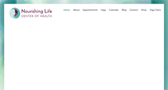 Desktop Screenshot of nourishinglife.com